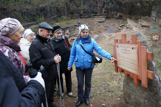 На Восточном входе в заповедник появились эколабиринт и амфитеатр
