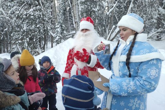 Новогодняя сказка на «Столбах» продолжается