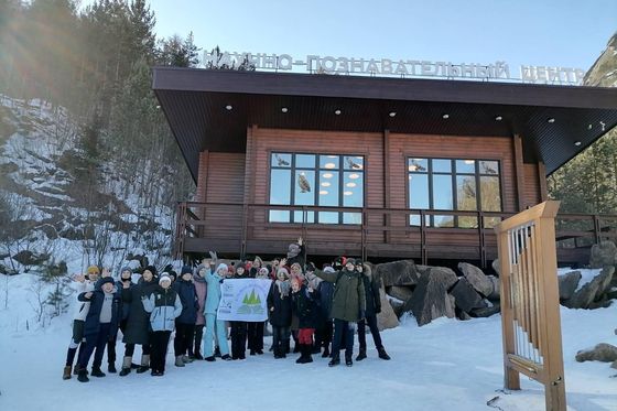 ​Руководители Красноярского ГУО на занятии по «Лесному делу»