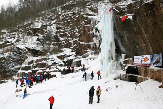 Чемпионат по ледолазанью 