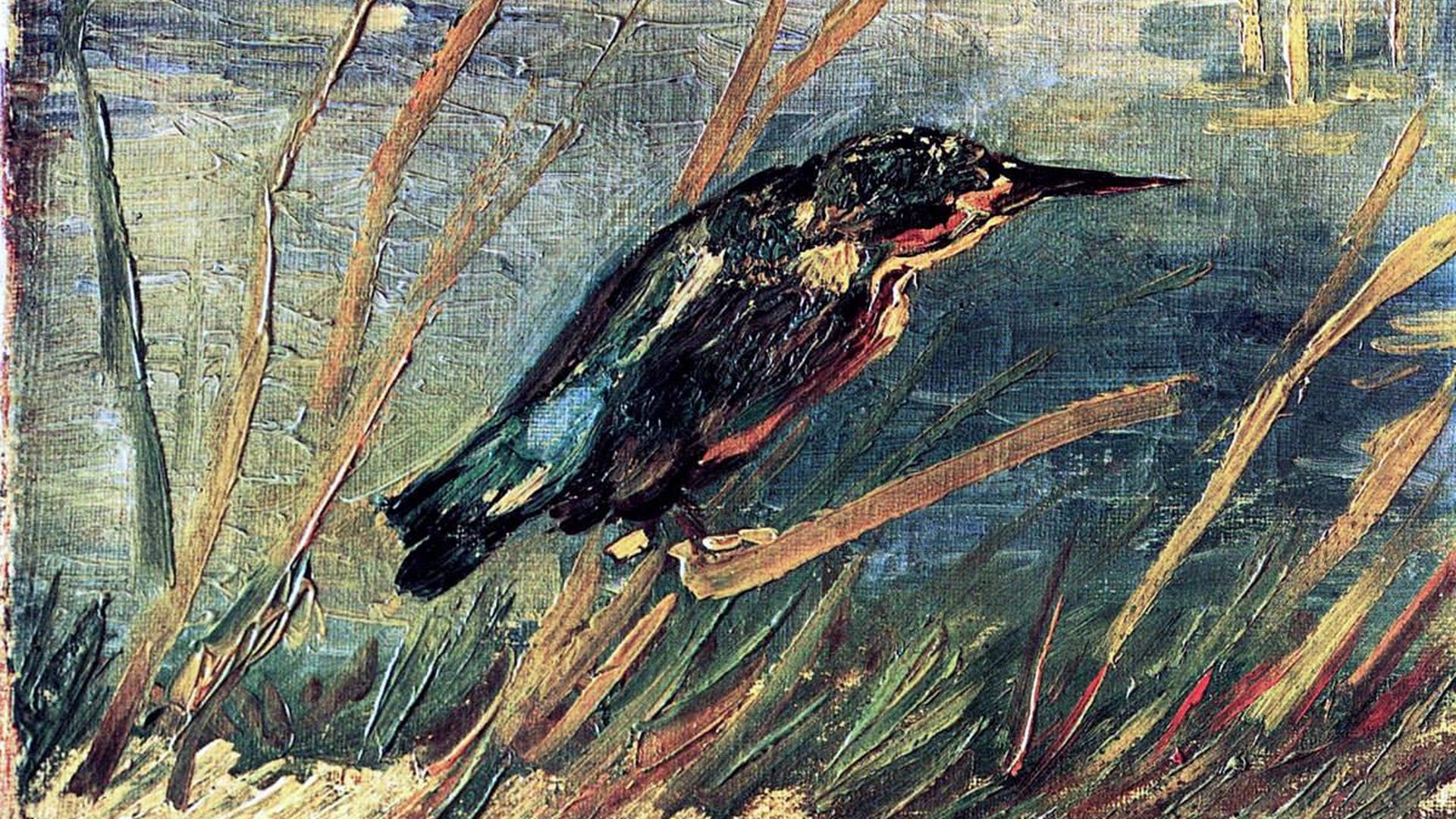 Винсент Ван Гог. Зимородок, 1886