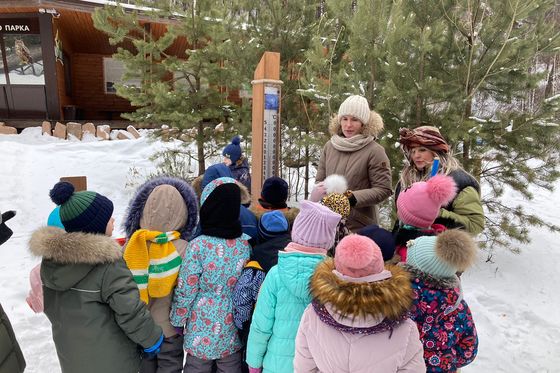 Дошколята учатся любить природу