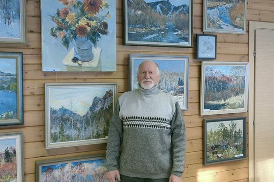 ​Выставка картин Леонида Кузнецова на Перевале