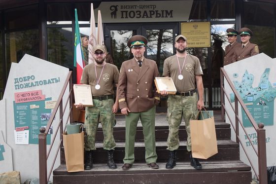 ​Госинспекторы нацпарка заняли 2 место в полевом тренинге